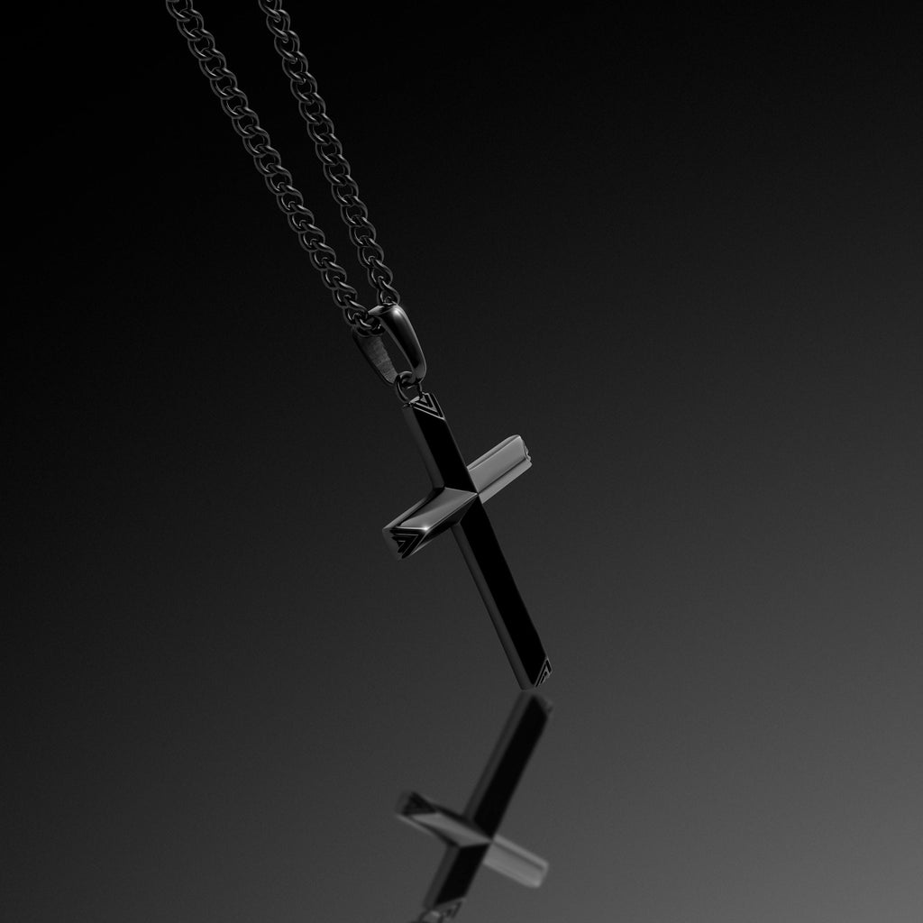 Cross Pendant - Stealth