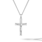 Crucifix Pendant - Silver