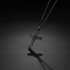 Crucifix Pendant - Stealth