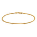 Curb Chain Bracelet, 3MM - 14K Gold