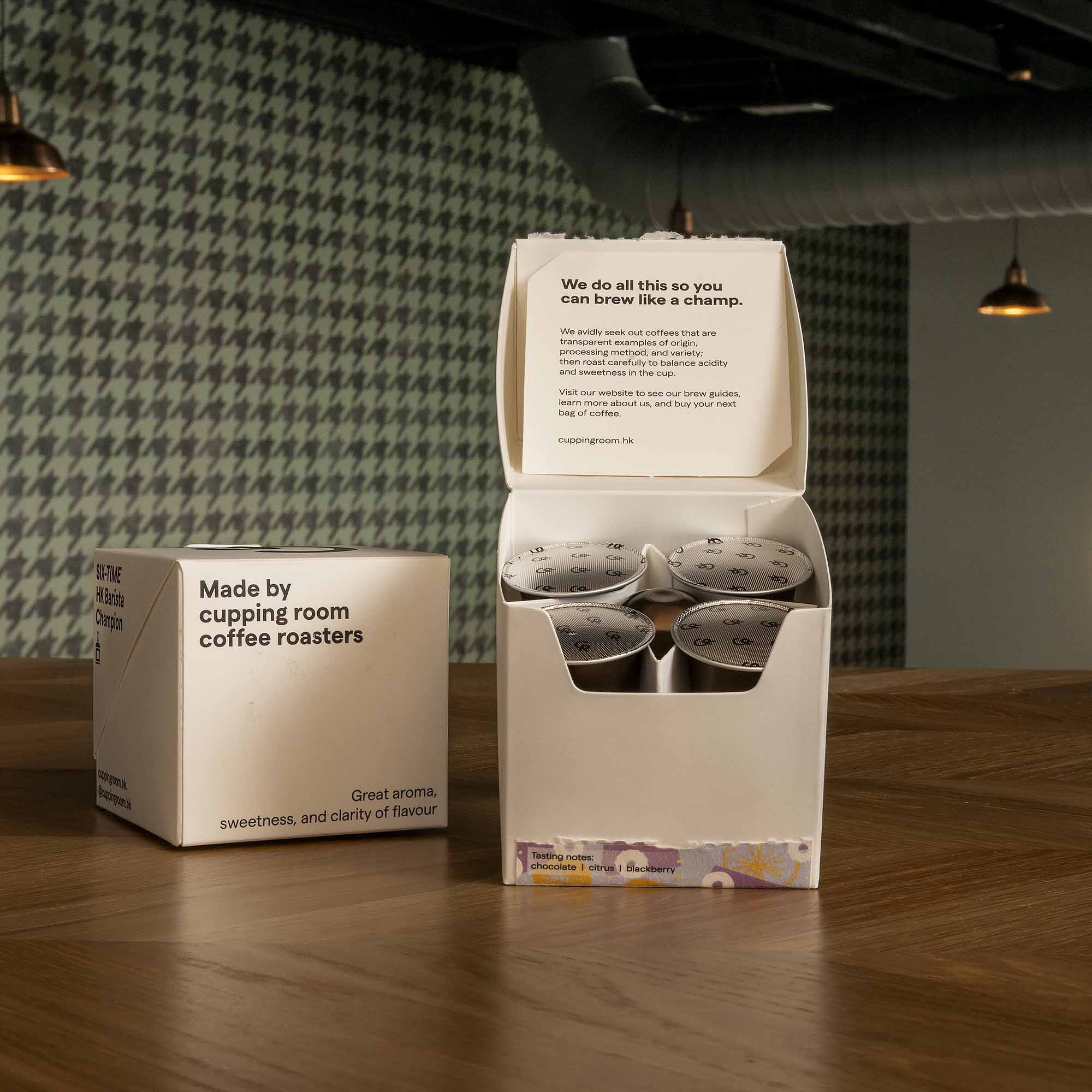 Cupping Room Pods: Attaboy House Blend (10x)