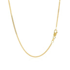 14k Yellow Gold Gourmette Chain (1.40 mm)