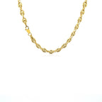 14k Yellow Gold Puffed Mariner Link Chain (4.70 mm)