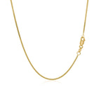 14k Yellow Gold Gourette Chain 1.0mm (1.00 mm)
