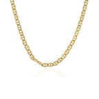 4.5mm 10k Yellow Gold Mariner Link Chain