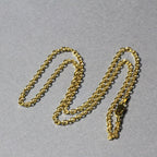 14k Yellow Gold Diamond Cut Cable Link Chain (2.20 mm)