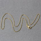10k Yellow Gold Diamond Cut Cable Link Chain (1.10 mm)