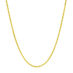 14k Yellow Gold Lumina Pendant Chain 1.0mm