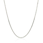 14k White Gold Octagonal Box Chain (1.00 mm)