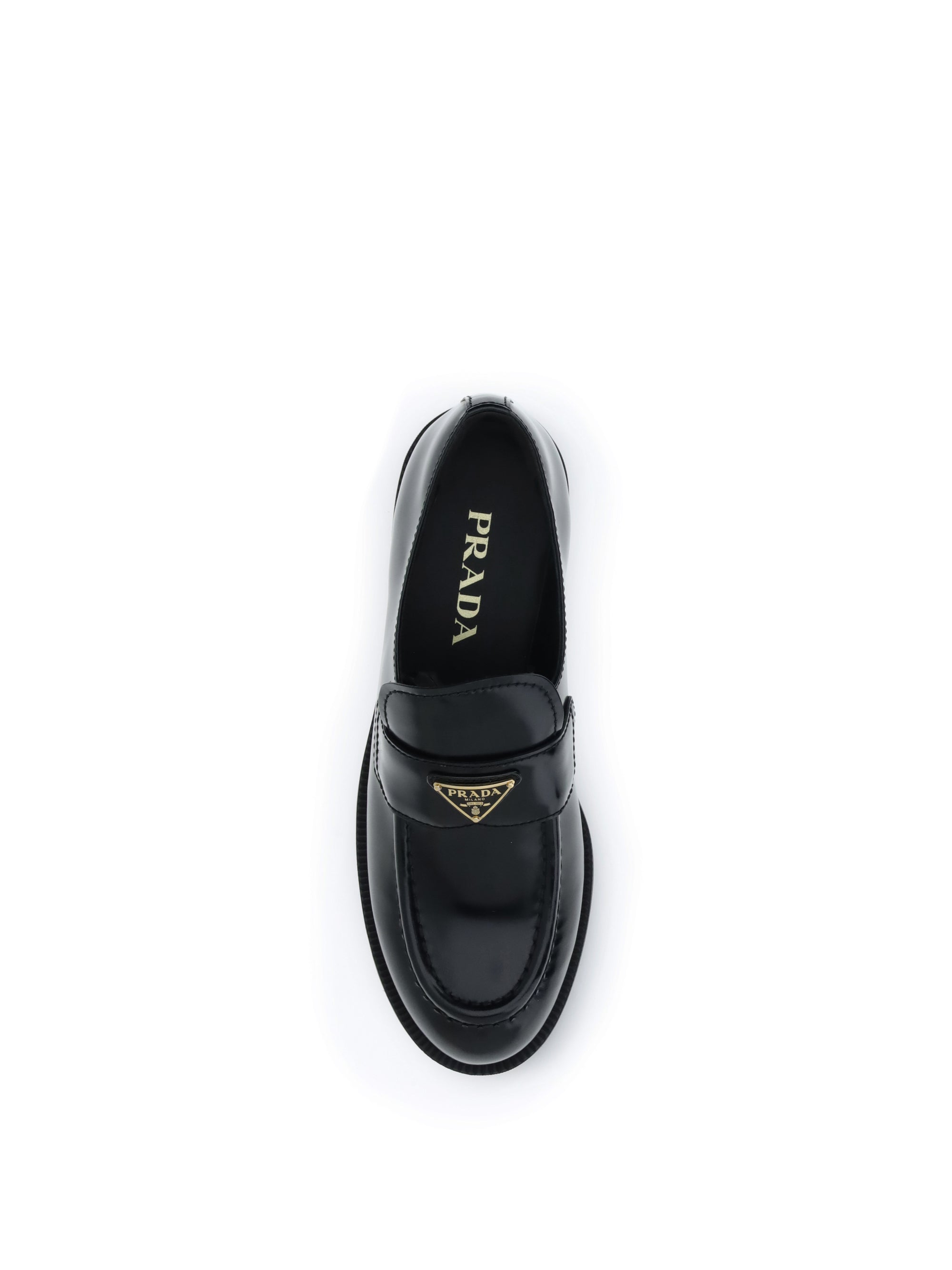 Leather Loafers Black