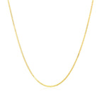 10k Yellow Gold Classic Box Chain 0.8mm