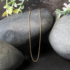 14k Yellow Gold Bead Chain 1.0mm