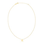 14K Yellow Gold Leo Necklace