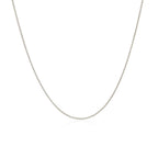 10k White Gold Wheat Chain 0.6mm