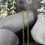 14K Yellow Gold Paperclip Chain (2.50 mm)