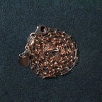 14k Rose Gold Adjustable Paperclip Chain (1.50 mm)