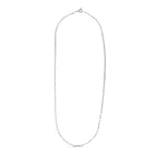 Sterling Silver Rhodium Plated Paperclip Chain (1.80 mm)