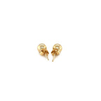 14k Yellow Gold Round Stud Earrings (5.0 mm)