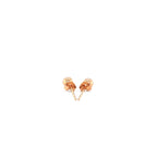 14k Rose Gold Ball Style Stud Earrings (4mm)