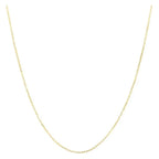 14k Yellow Gold French Cable Chain (1.30 mm)