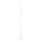 14k Yellow Gold MOP Evil Eye Necklace