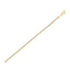 Ice Barrel Chain in 14k Yellow Gold (2.7 mm)