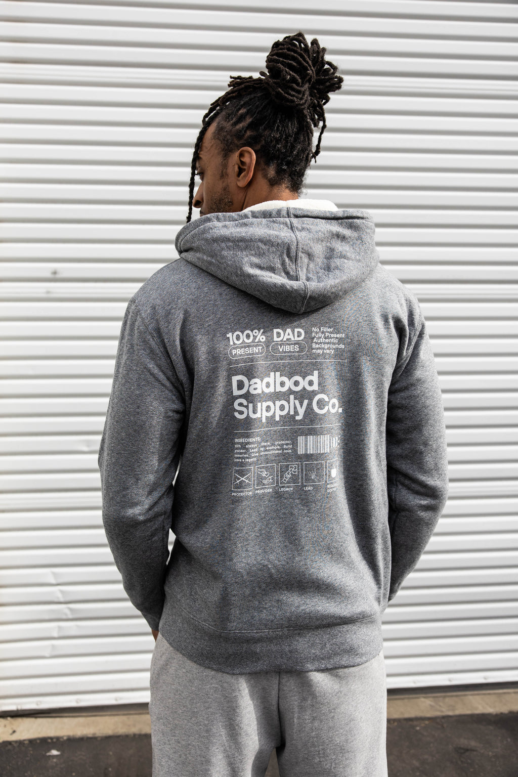 La Formula Sherpa Zip Up Hoodie