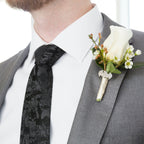 DC Batman Comic Black Tie