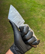 Handmade Damascus Knuckle Knife