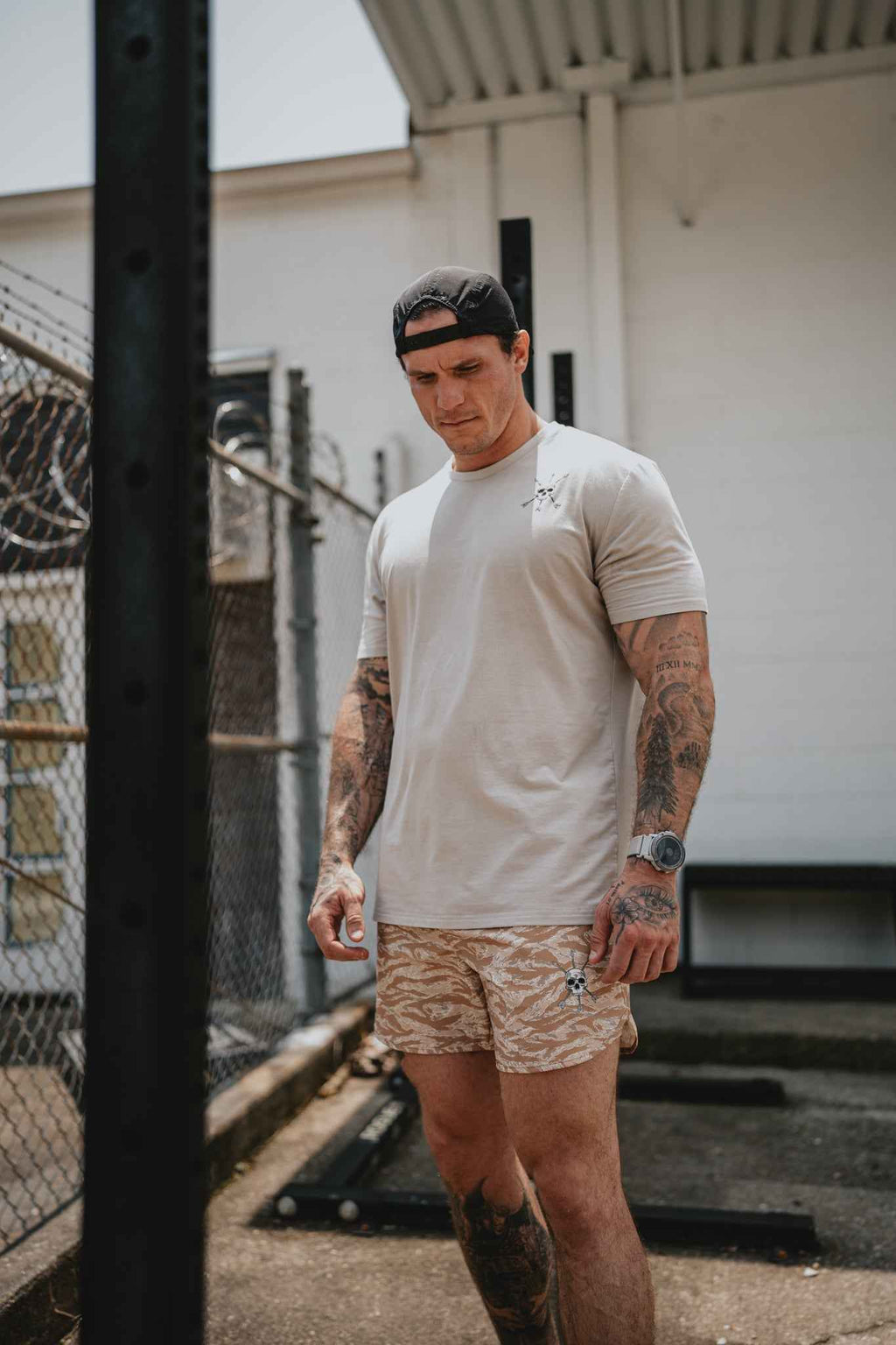 MEN'S | HYBRID SHORT : DESERT TIGER