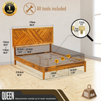 Sierra Solid Wood Bed Frame