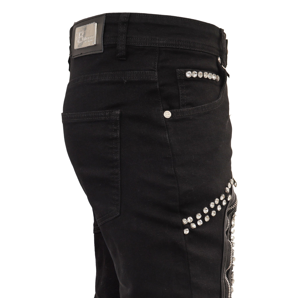 Barocco Echoes of You Men's Jeans - Black