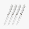 EcoCut 4 Piece Steak Knife Set, Grey