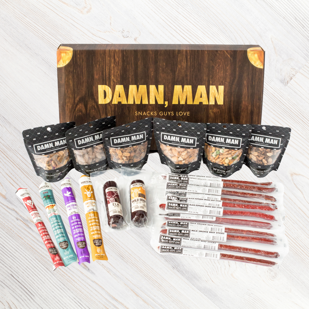 Deluxe Beef and Nut Box 23 Snacks