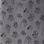 Disney Dogs Gray Men's Tie