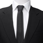 Disney The Nightmare Before Christmas Jack Skellington Striped Men's Tie