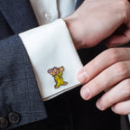 Disney Snow White Dopey & Doc Cufflinks