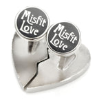 Disney The Nightmare Before Christmas Jack & Sally 'Simply Meant to Be' Cufflinks