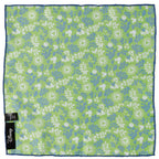 Disney Mickey Mouse Floral Green Pocket Square