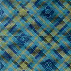 Disney Pixar Monsters Inc. Plaid Blue and Green Tie