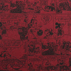 Disney Mickey Mouse Comic Red Men's Tie