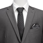 Disney Mickey Mouse Pattern Black Men's Tie