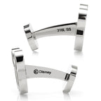 Disney Mickey Mouse Silhouette Cutout Cufflinks