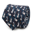 Disney Frozen Olaf Navy Pattern Men's Tie
