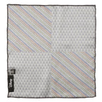 Disney Mickey Mouse Silhouette Rainbow Pocket Square