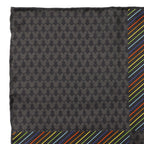 Disney Mickey Mouse Silhouette Rainbow Pocket Square