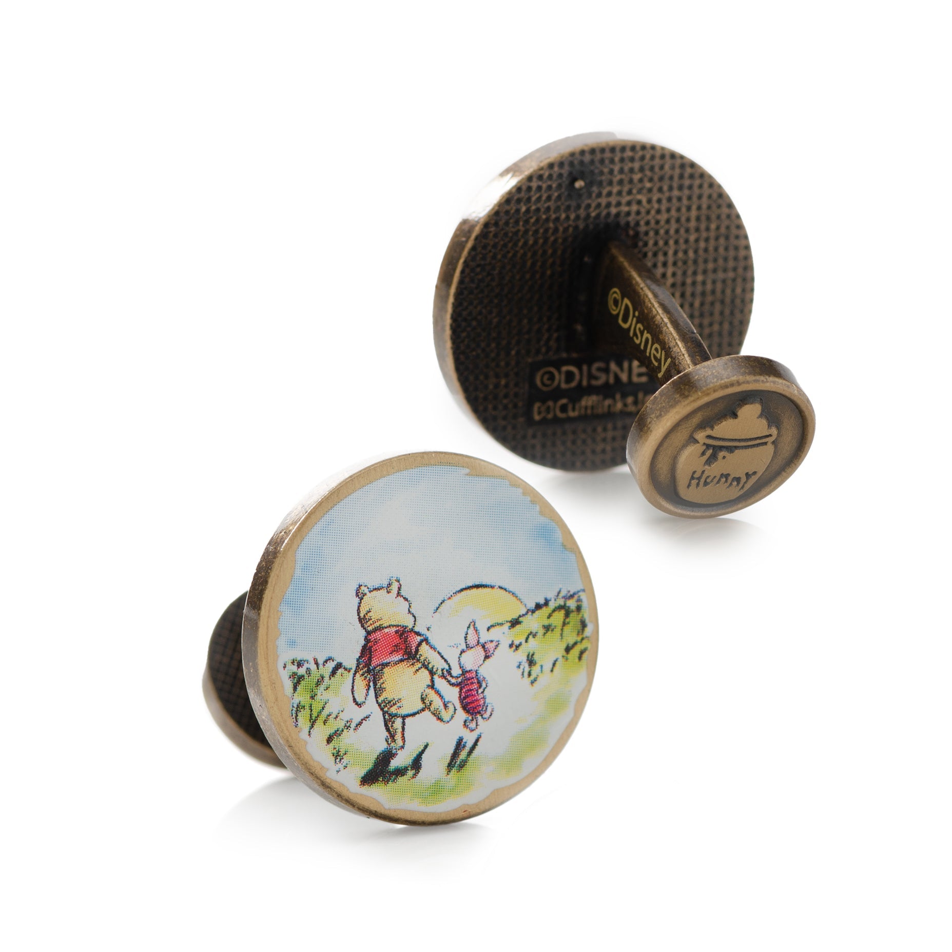 Disney Winnie the Pooh and Piglet Cufflinks
