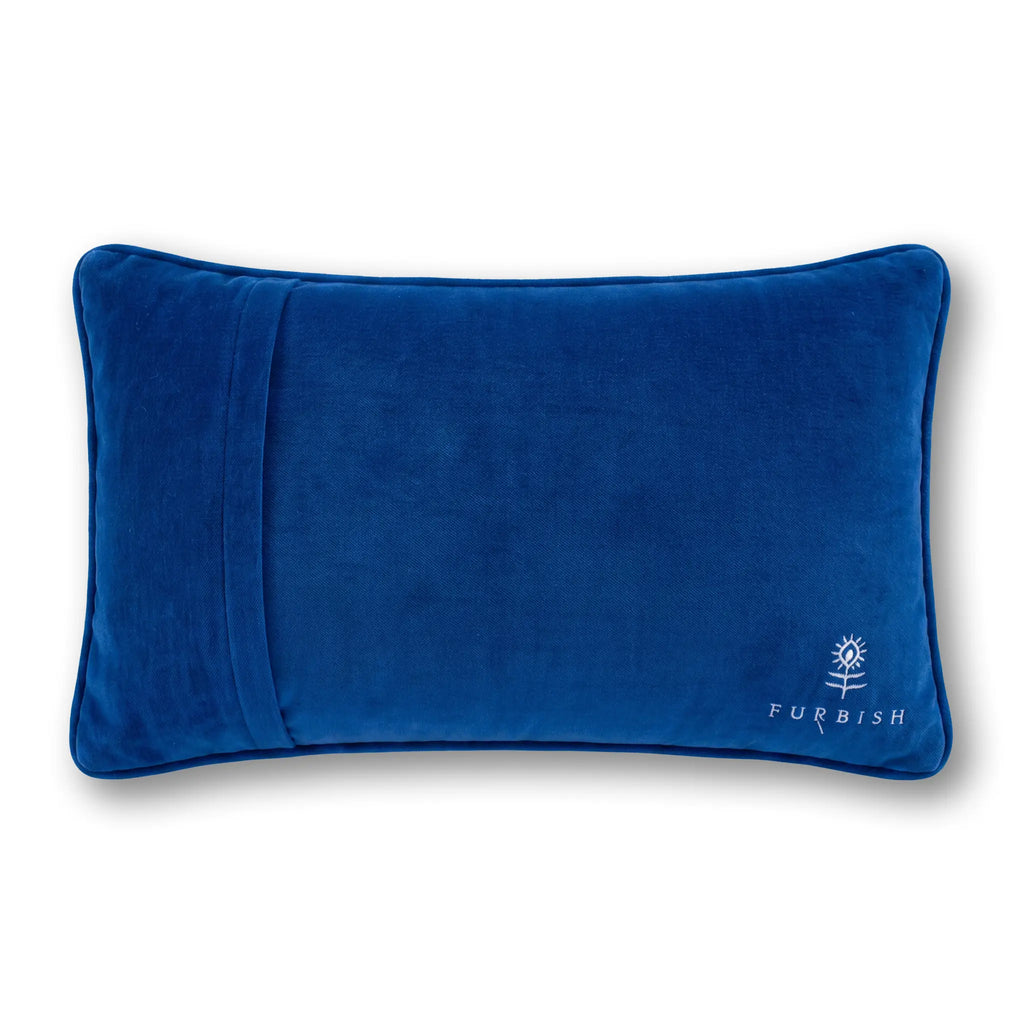 Docking The Boat Needlepoint Pillow
