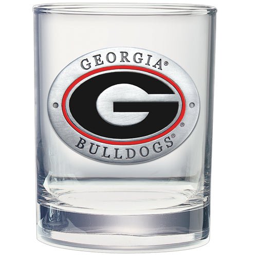 Georgia Bulldogs Double Old Fashioned Glass, 13.5 oz