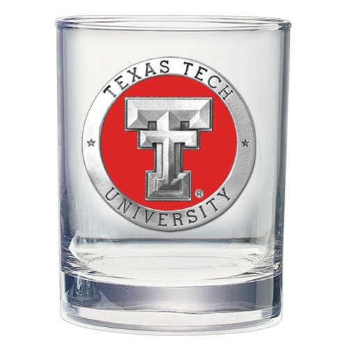Texas Tech University Double Old Fashioned Glass, 13.5 oz